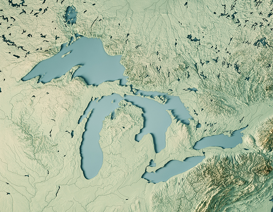 all the great lakes