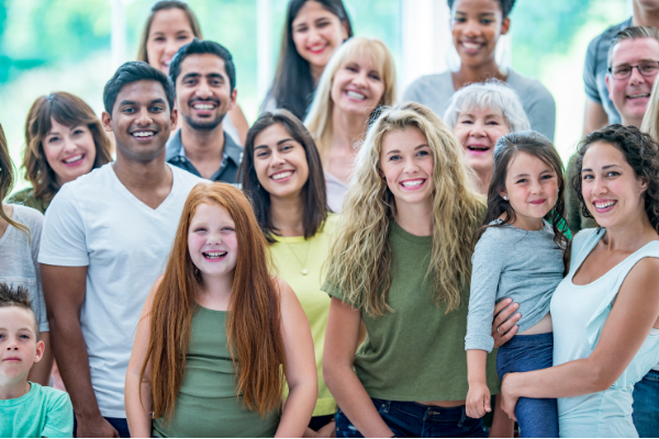 diverse group of people