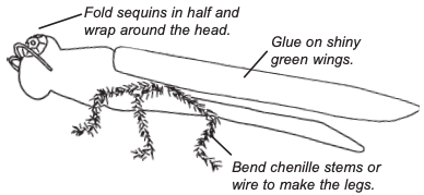 Illustration of Emerald Ash Borer activity Illustration of Emerald Ash Borer activity