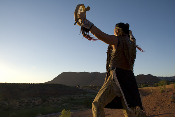 Native man