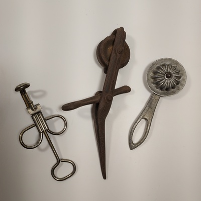 photo of three old tools that are not used very much today