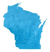 Wisconsin Topographic Map Wisconsin Topographic Map